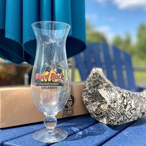 🎸 Hard Rock Cafe ORLANDO Hurricane Glass